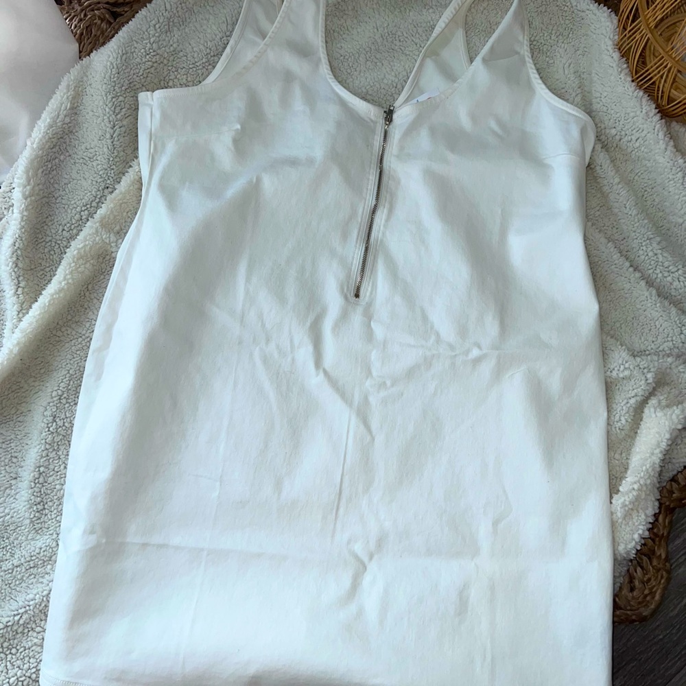 Never worn white shirt dress